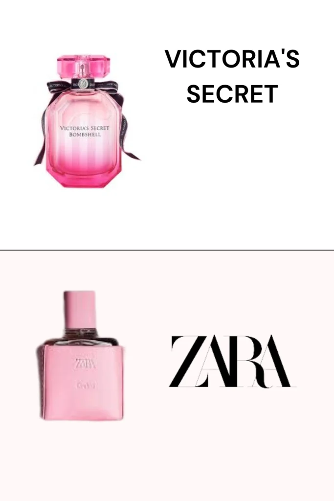 Zara orchid and Victoria's secret bombshell