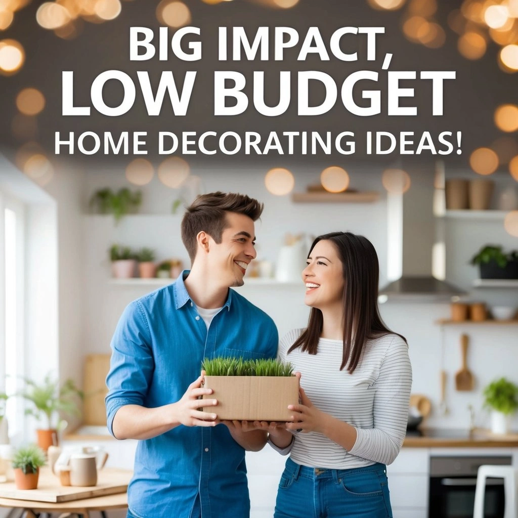 Big Impact, Low Budget Home Decorating Ideas