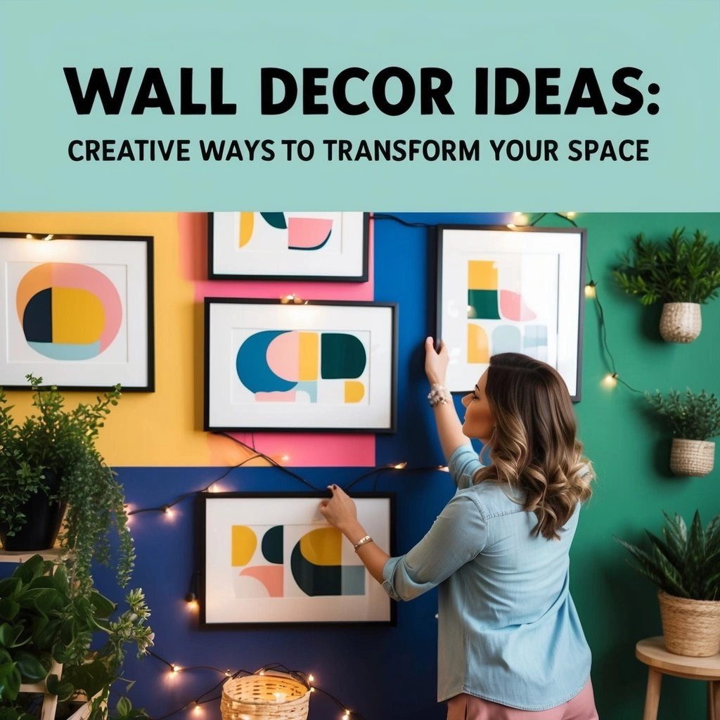 Wall Decor Ideas: Creative Ways to Transform Your Space