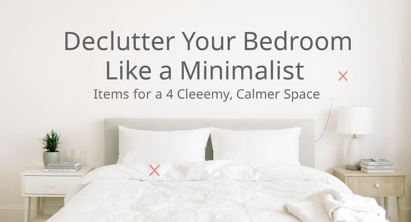 Declutter Your Bedroom