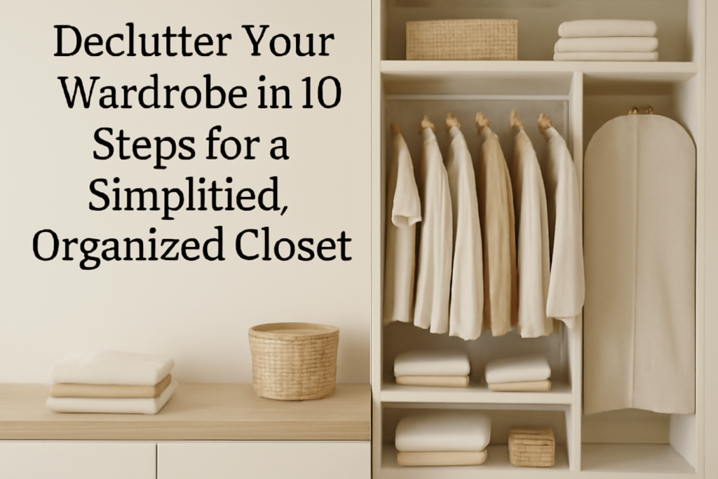 Declutter Your Wardrobe