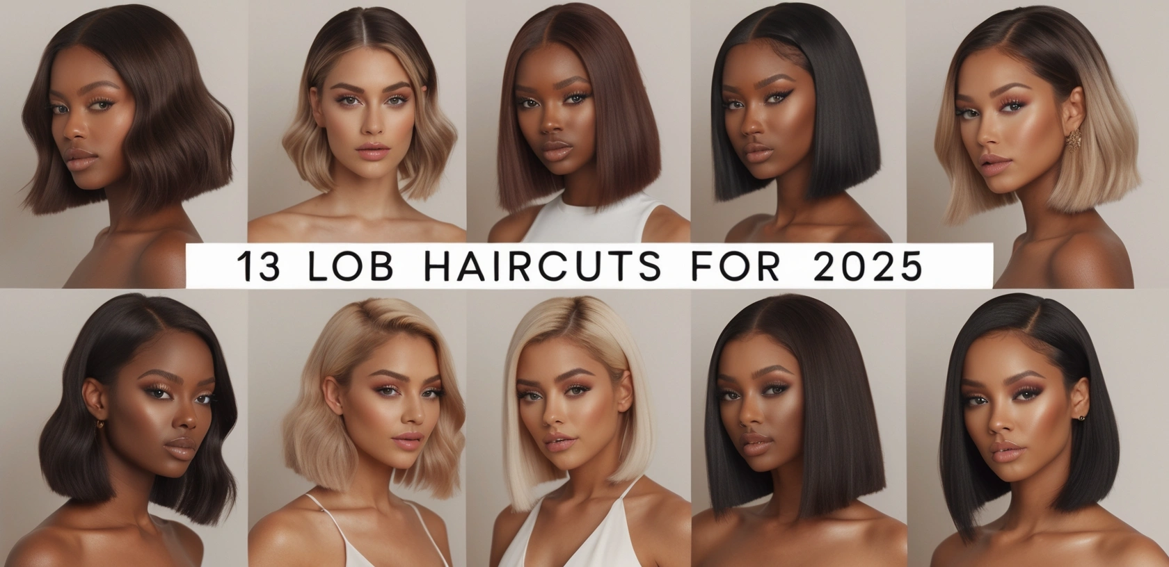 13 Lob Haircuts for 2025: