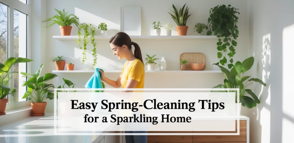Easy Spring-Cleaning Tips for a Sparkling Home