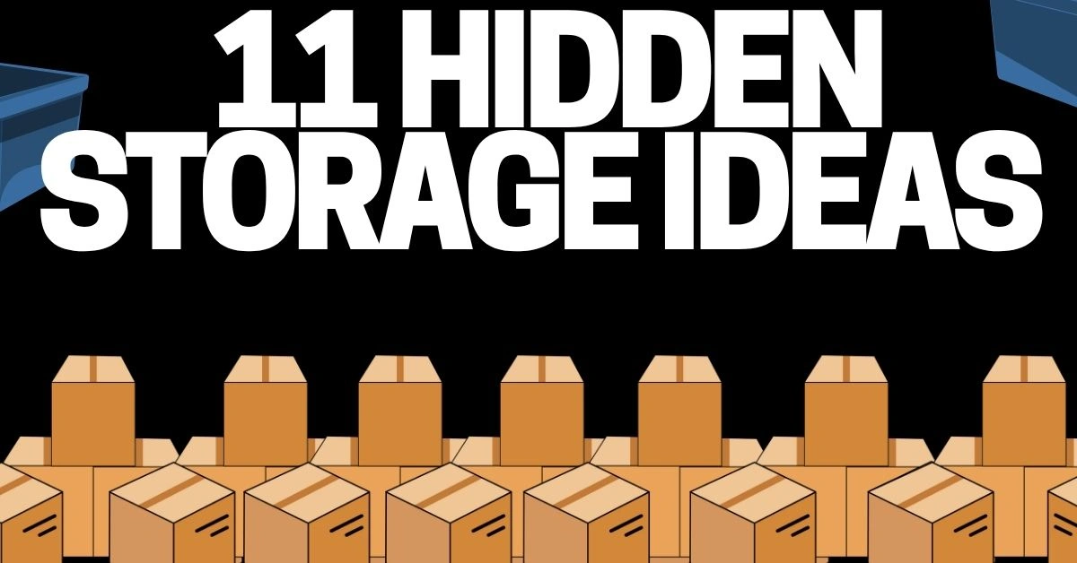 11 Hidden Storage Ideas You’ve Never Thought Of!
