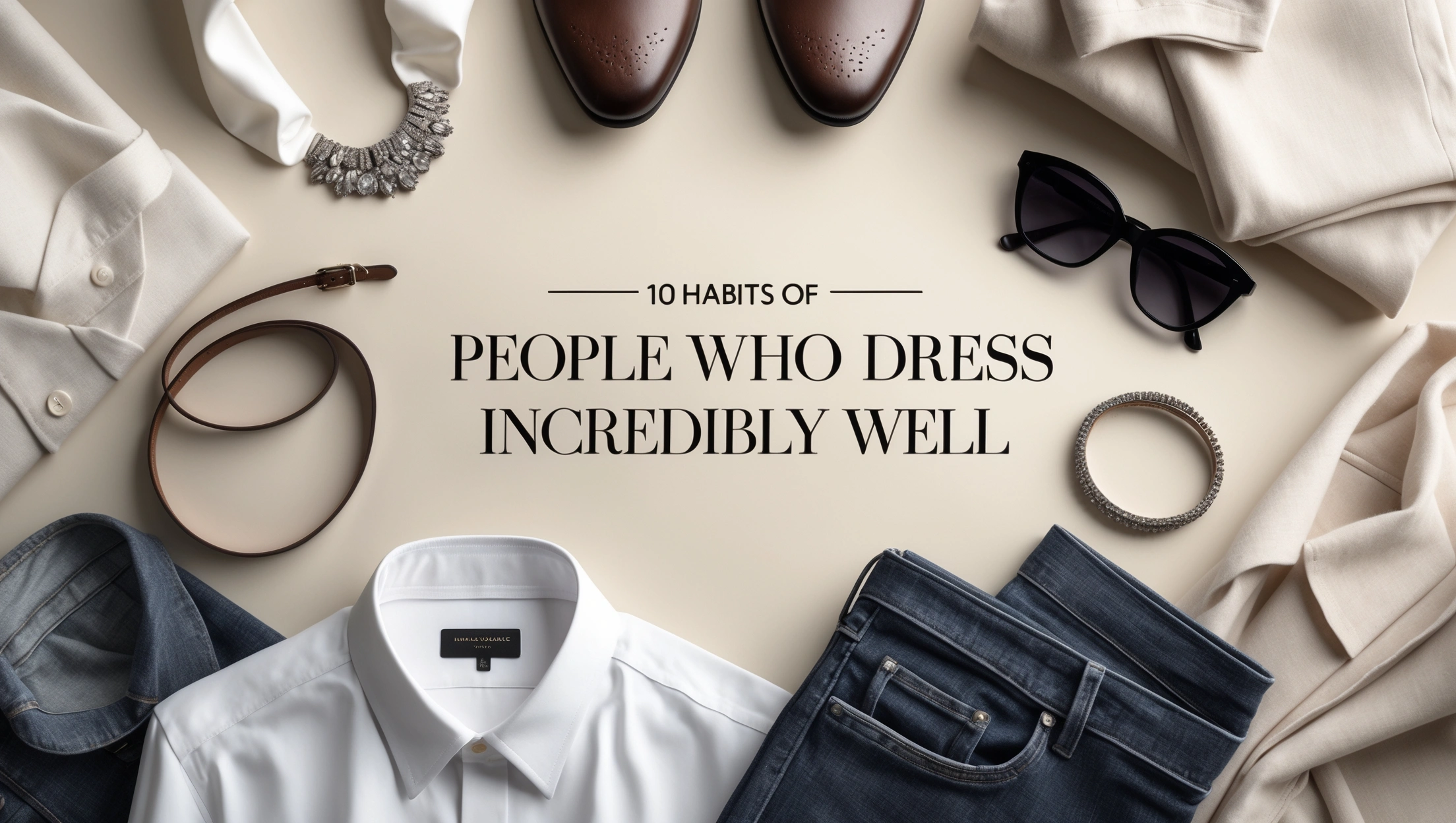 10 Habits of People Who Dress Incredibly Well