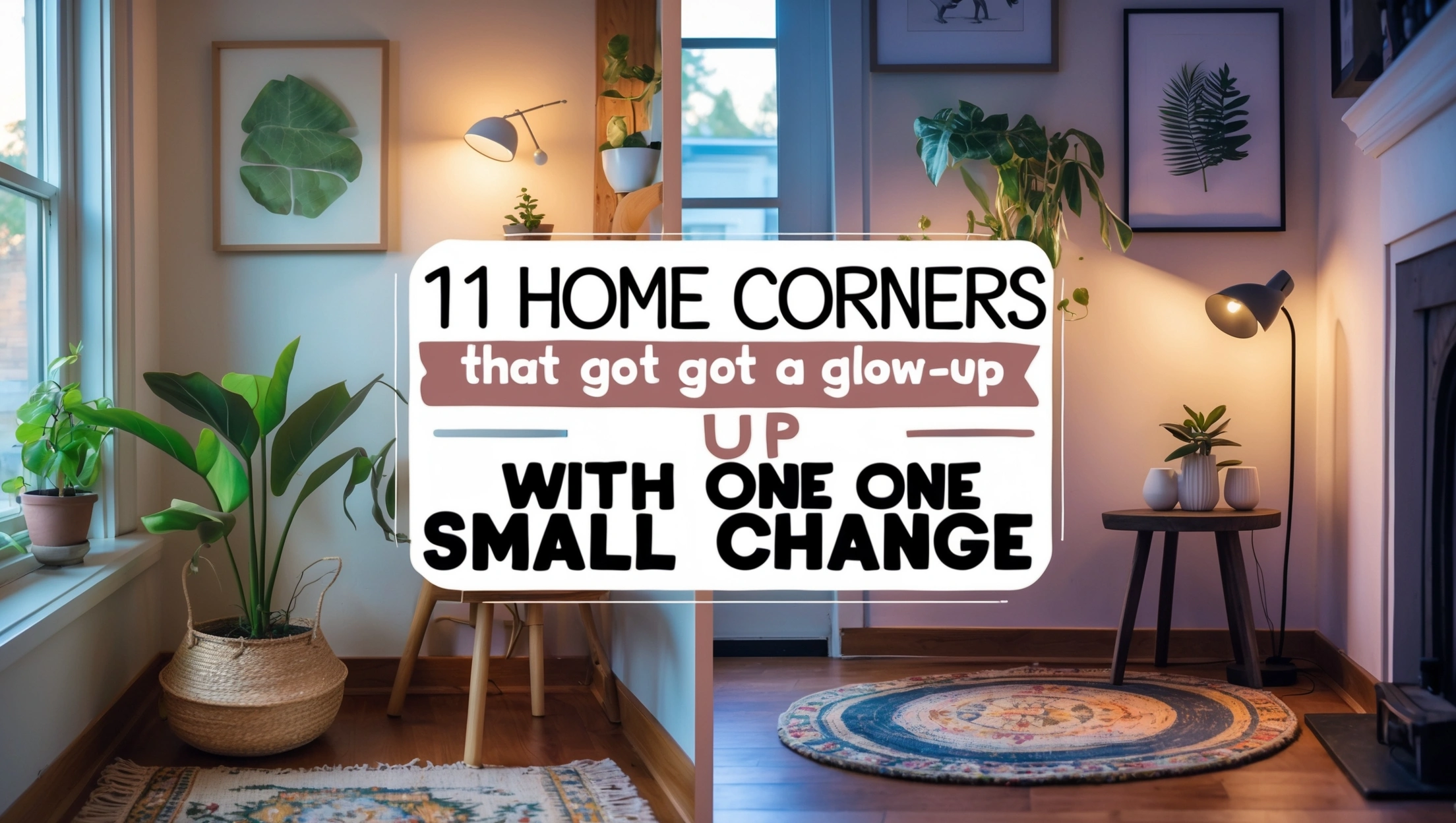11 Home Corners That Got a Glow-Up with One Small Change