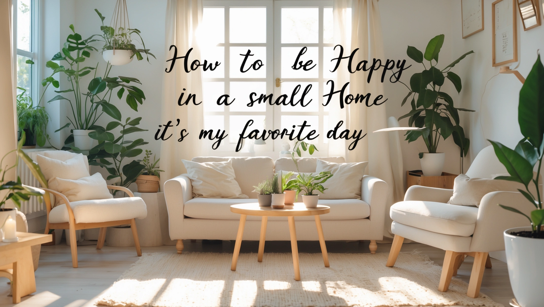 How To Be Happy In A Small Home – It’s My Favorite Day