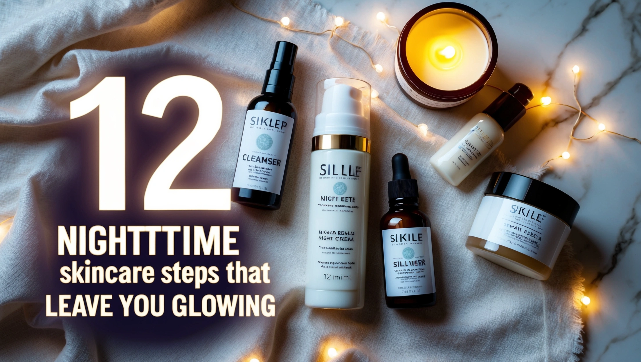 12 Nighttime Skincare Steps That Leave You Glowing
