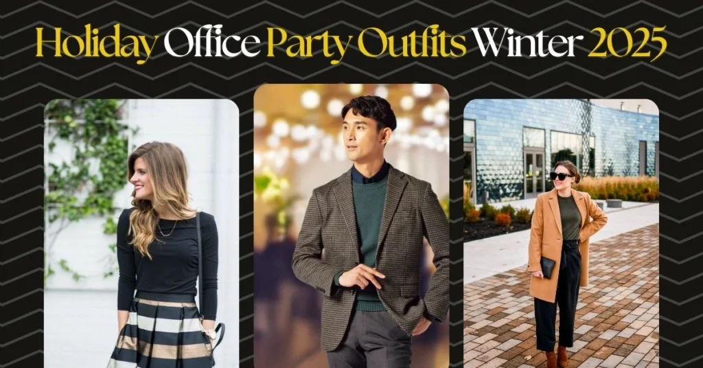 10 Holiday Office Party Outfits Winter 2025