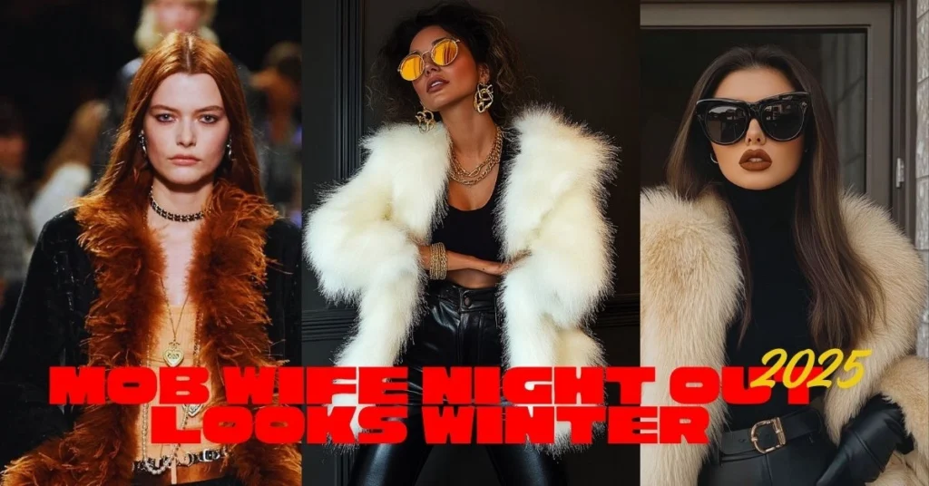 10 Mob Wife Night Out Looks Winter 2025