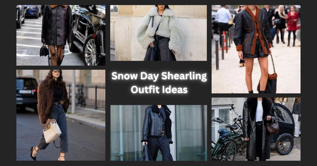Stunning Snow Day Shearling Outfit Ideas for 2026
