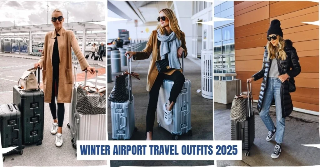 11 Winter Airport Travel Outfits 2025