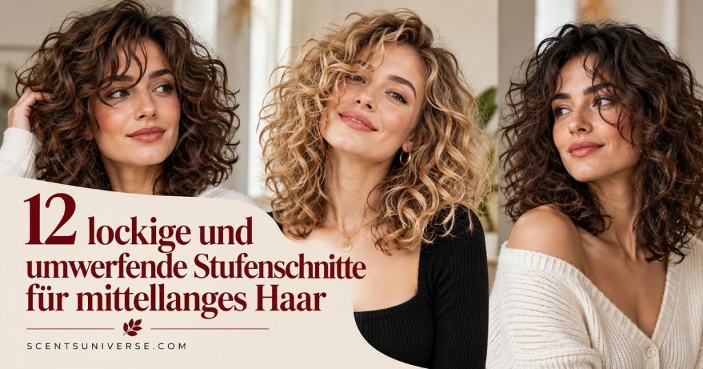 12 lockige und umwerfende Stufenschnitte für mittellanges Haar