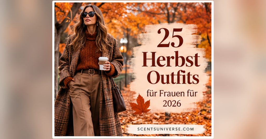 25 Herbst Outfits für Frauen für 2026 – Looks, die wirklich Spaß machen