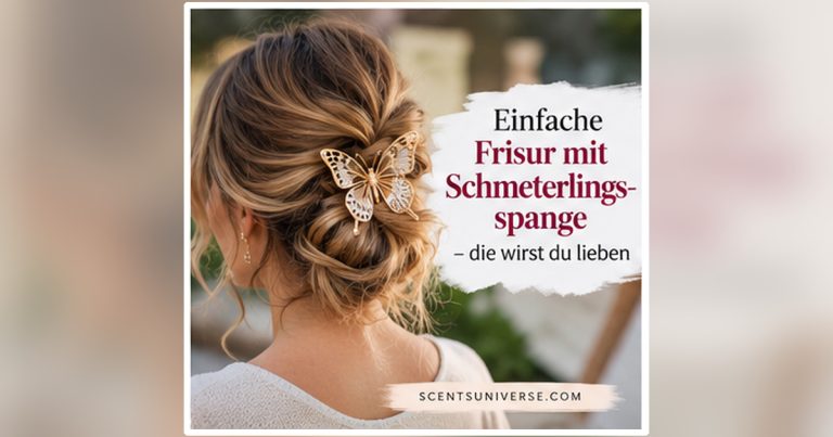 Individuelles Artikel-Titelbild: Schmetterlingsspange-Frisuren
