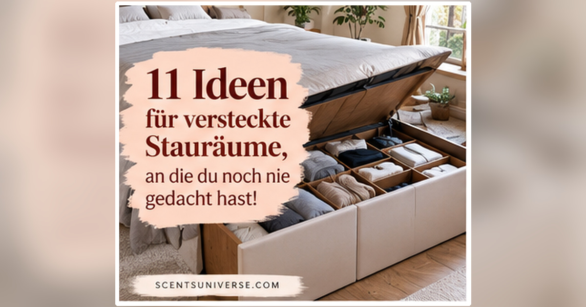 Individuelles Artikel-Titelbild: Versteckte Stauraumideen